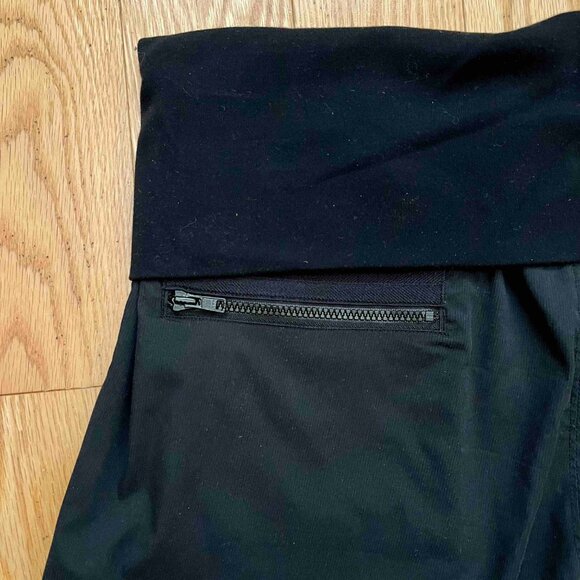Lululemon Cropped Black Parachute pants W size 6 - Picture 3 of 8